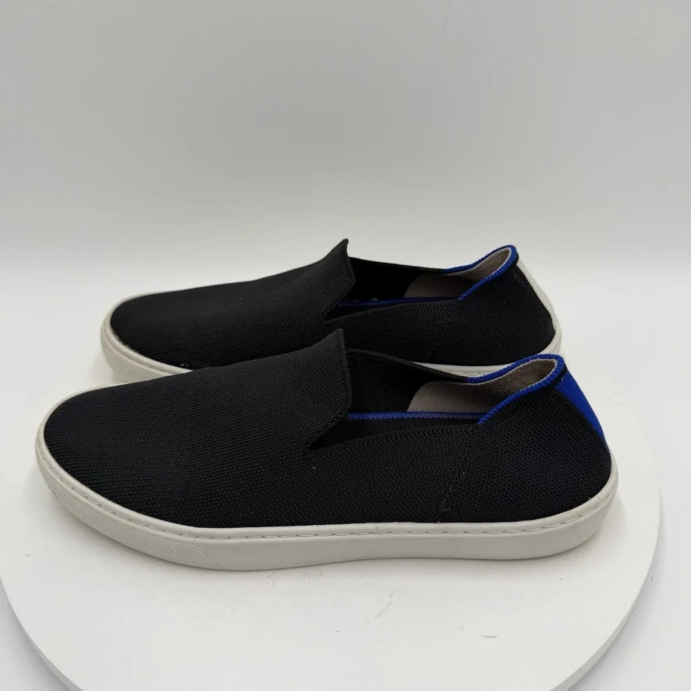 Rothy's The‎ Original Women's 8 The City Flat Sneaker Loafer Black Casual Shoes